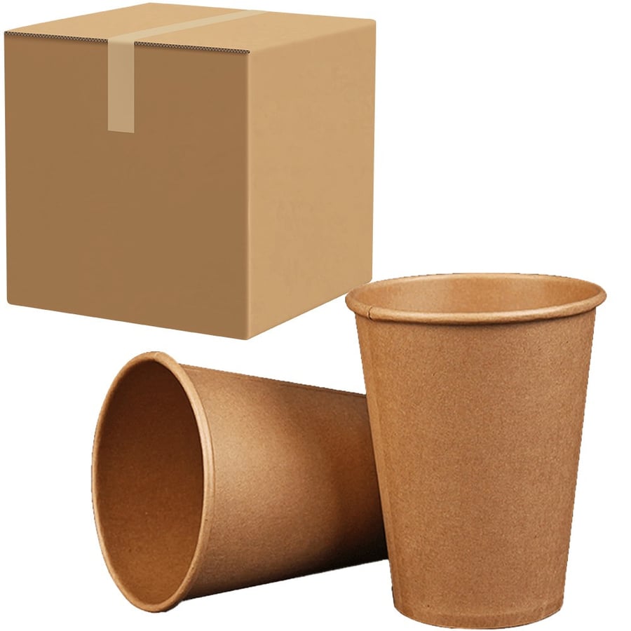 [Carton] Rex Kraft Paper Cups 260 grams 8 ounces 50 cups