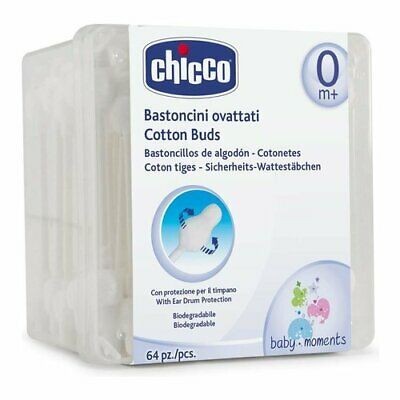 Chicco _ cotton earbuds for children 64 pieces