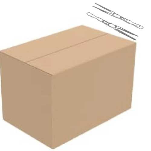 [Carton] Asq transparent medium sweet fork, 100 pieces