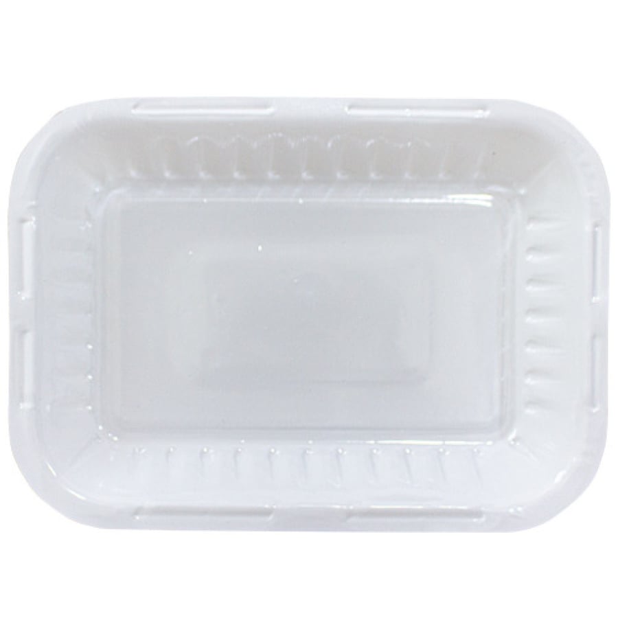 Epico Plastic Plate No. 1 Rectangular 50 Pieces