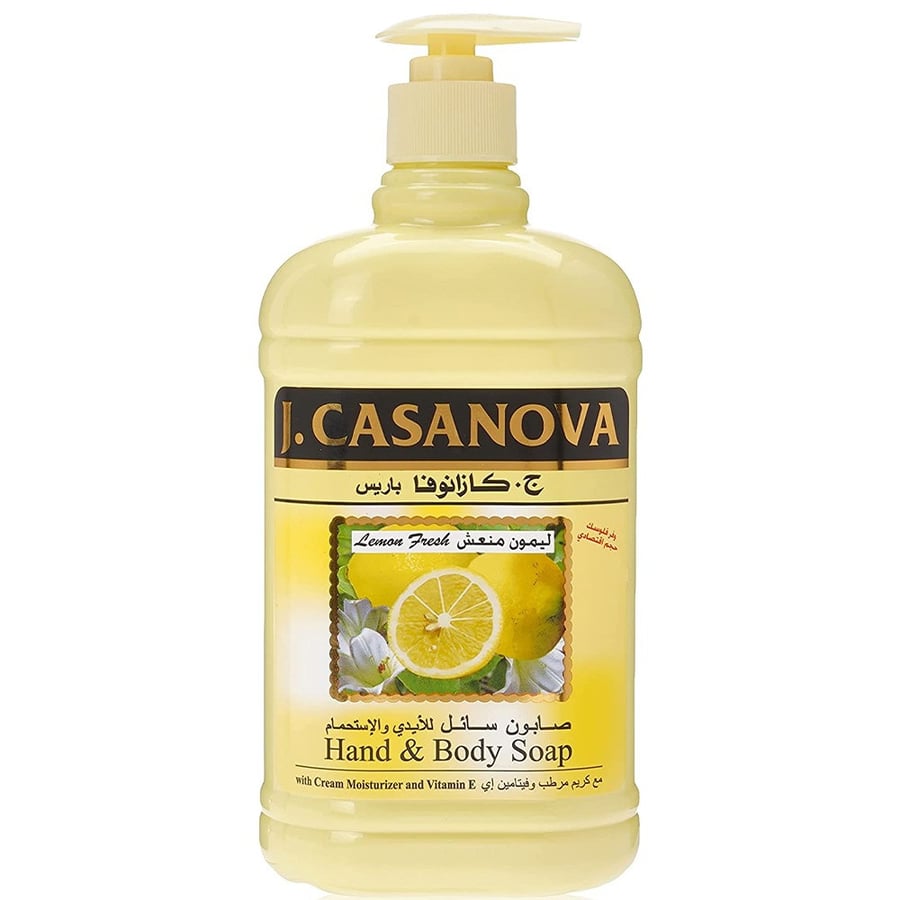 Eddie Casanova soap 500 ml refreshing lemon