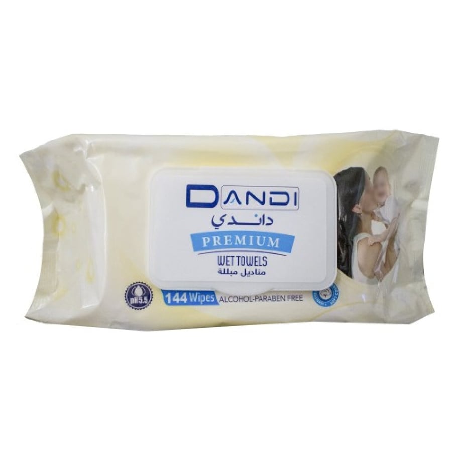 Dandy Baby Wet Wipes 144 Wipes