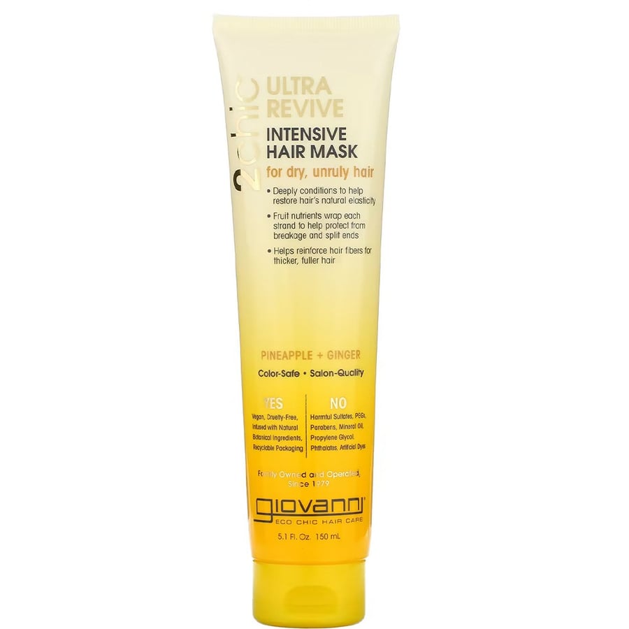 ماسك شعر كثيف جيوفاني أناناس وزنجبيل 150 مل