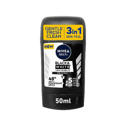 Nivea Black & White Deodorant Stick 50 ml