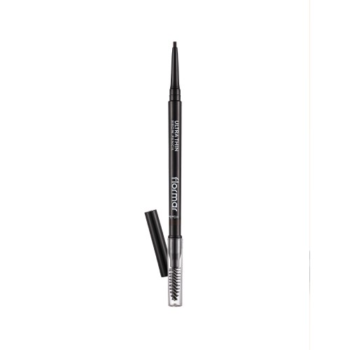 قلم حواجب الترا ثين بني داكن من فلورمار - 04 Flormar Ultra Thin Brow Pencil Brown