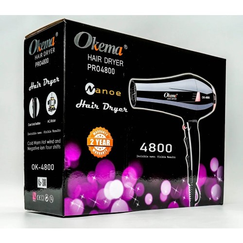 مجفف شعر برو من اوكيما OK-4800
