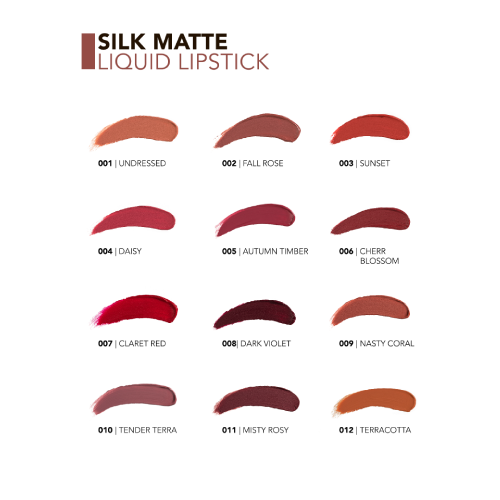 Flormar Silk Matte Liquid Lipstick - 056 Gossip Girl