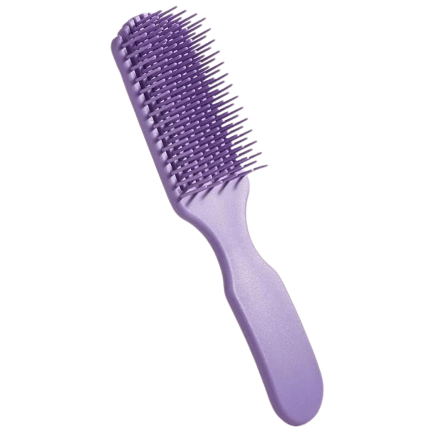 Queen Line hair brush, purple color