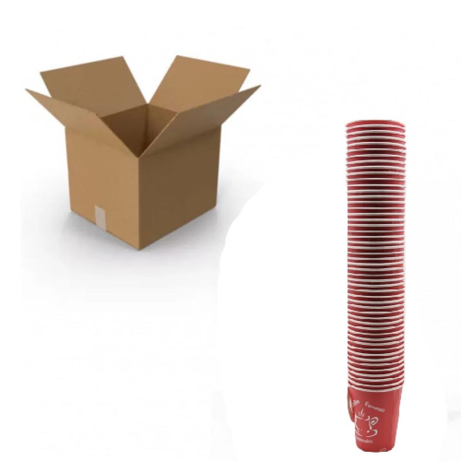 [Carton] Lava paper cups, 50 pieces x 8 oz