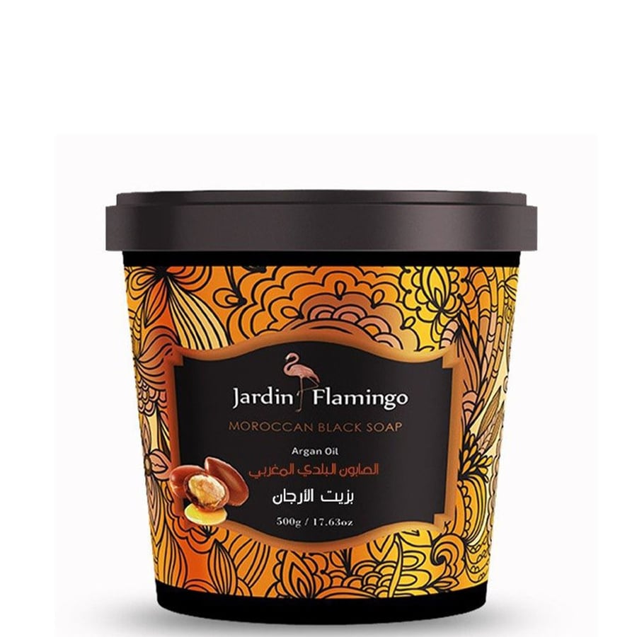 Moroccan soap with argan oil from Garden Flamingo, 500 g