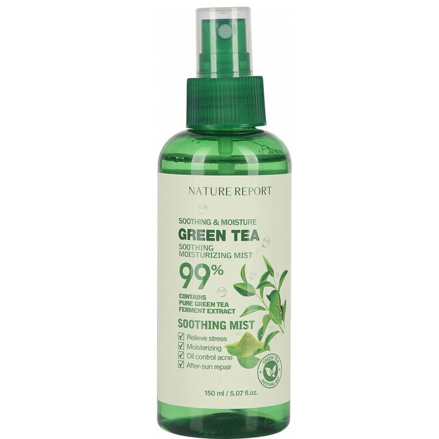 Nature Report Green Tea Soothing Moisturizing Spray Gel 150ml