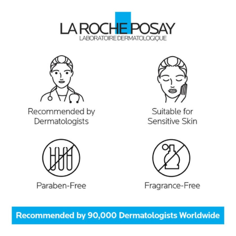 La Roche-Posay Lipikar Triple Action Repairing Moisturizing Lotion for dry, eczema-prone skin to reduce itching - 200 ml