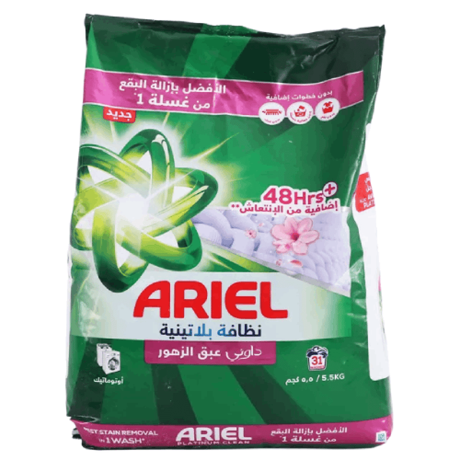 اريال مسحوق غسيل أوتوماتيكي نظافة بلاتينية داوني عيق الزهور