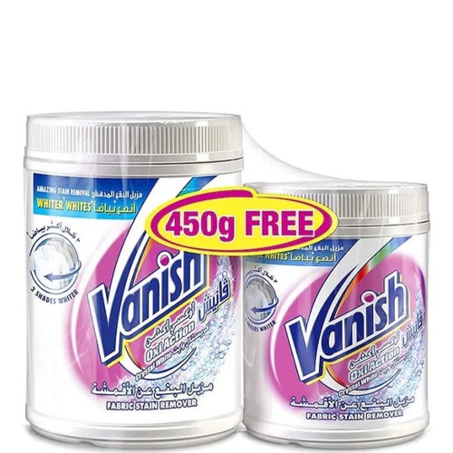 Vanish stain remover powder for colored clothes 900g + 450g free