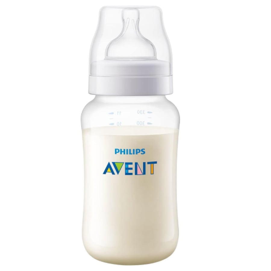 Philips Avent Anti-Colic Plastic Bottle 3 Holes (3+ Months) - 330 ml