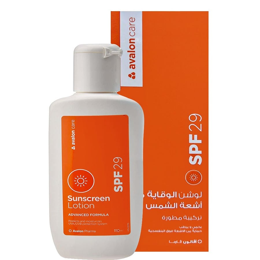 Avalon Care Sunscreen Lotion 110 ml