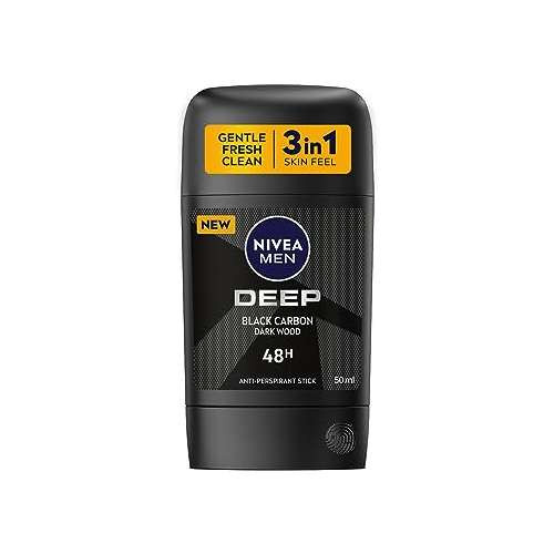 Nivea Deep Black Carbon Deodorant Stick 50 ml