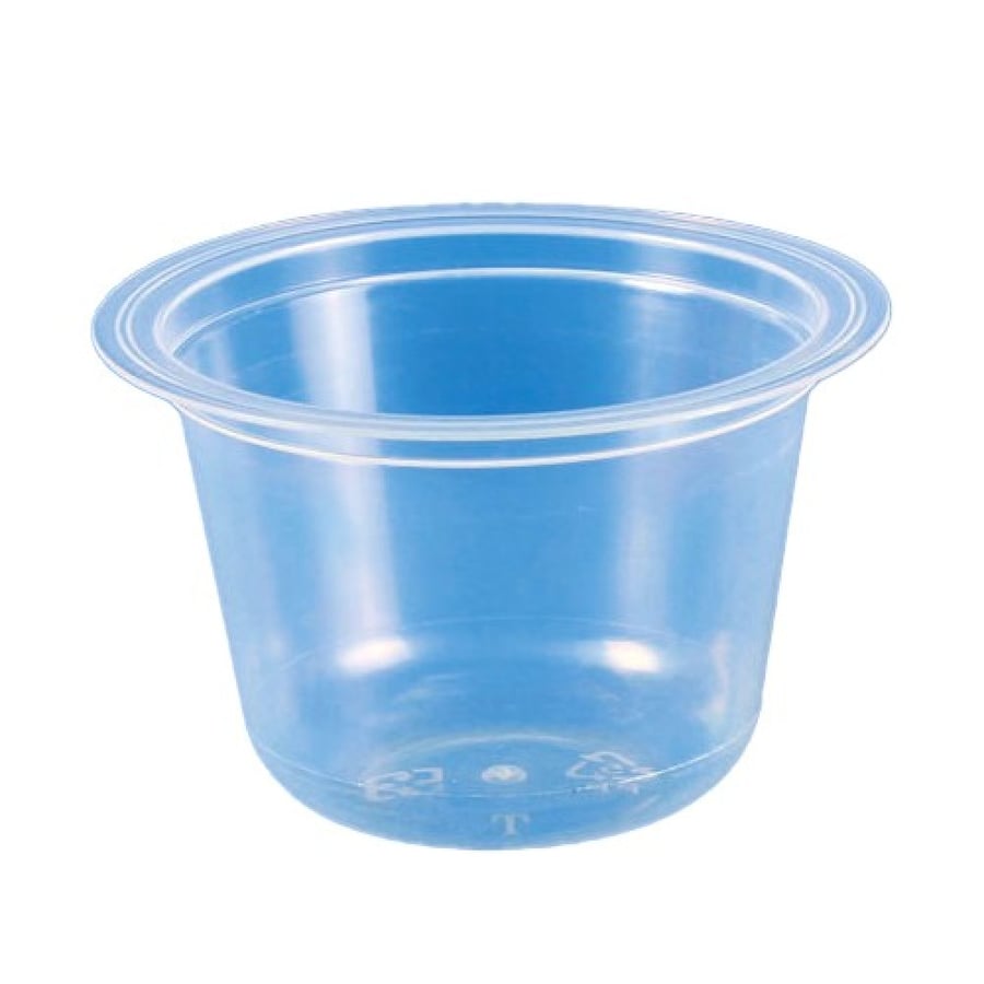 Transparent plastic boxes, 180 grams x 50 pieces