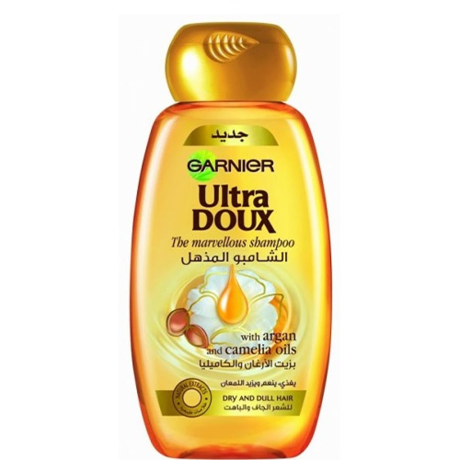 Garnier Ultra Doux Shampoo with Argan and Camellia Oil 400 ml