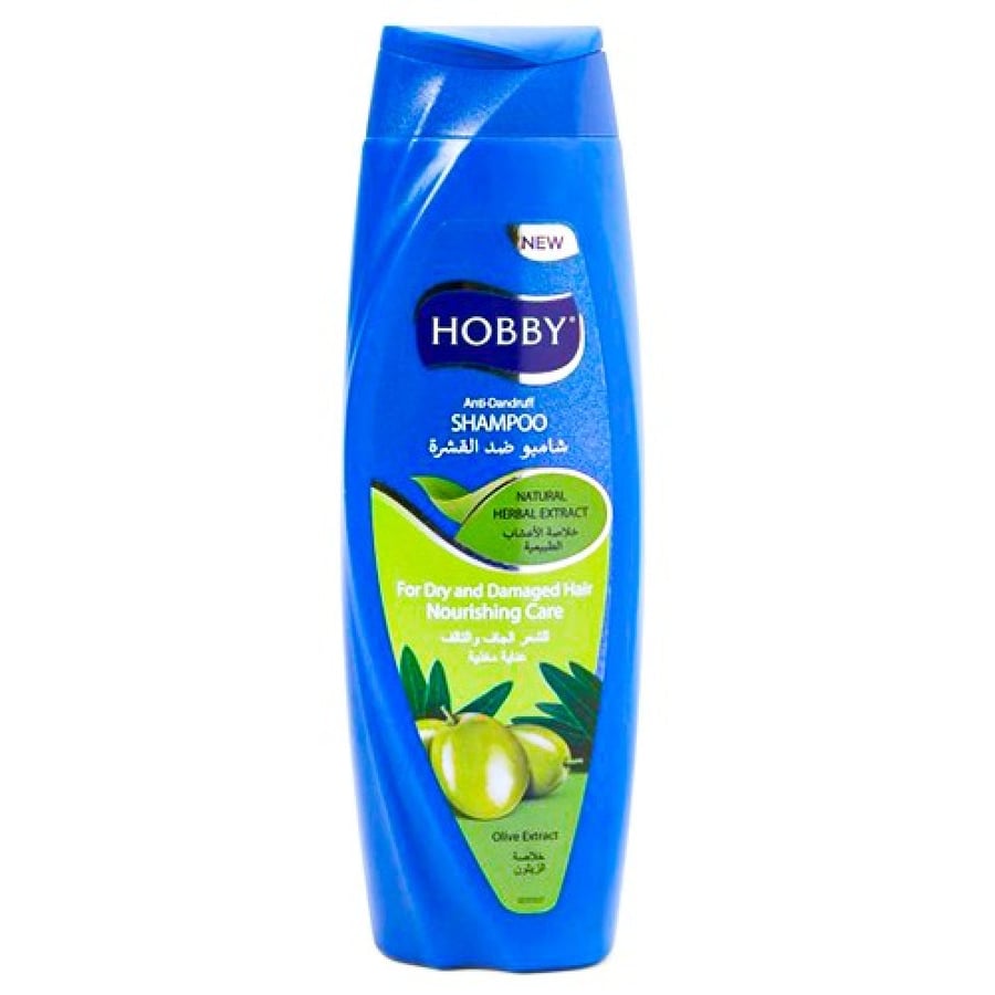 Hobby Hair Shampoo 600 ml (Olive Extract)