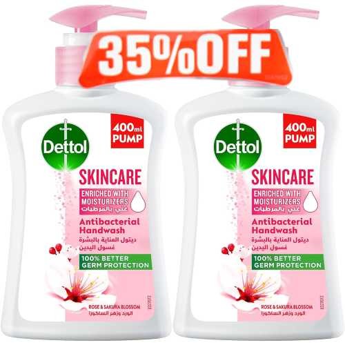 Dettol Liquid Eddy 2 x 400 ml Skin Care
