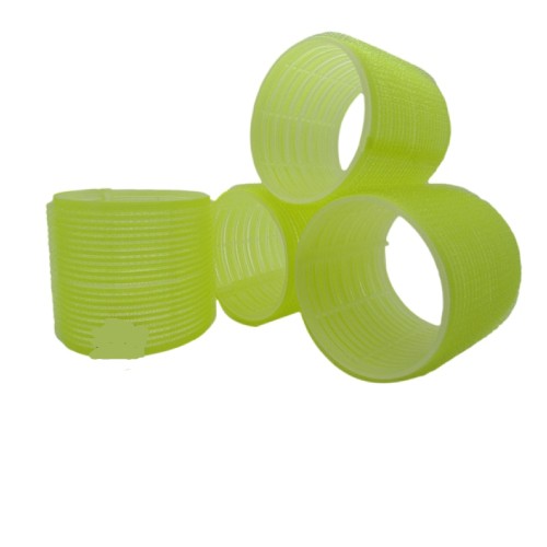 Hair rollers for curling and waving hair, 4 pieces - green GNR2092/5