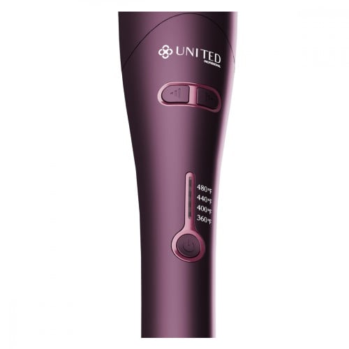 United Professional Automatic Hair Curler - Purple