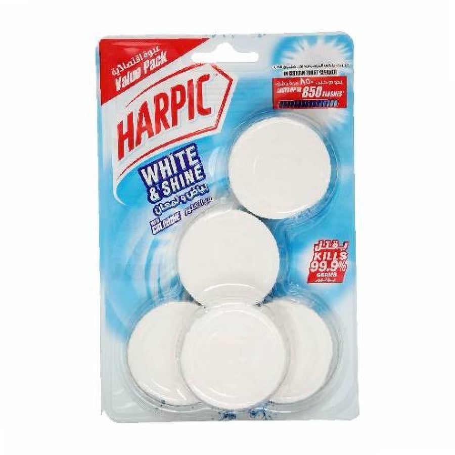 Harpic toilet cleaner 5 pieces x 45 grams