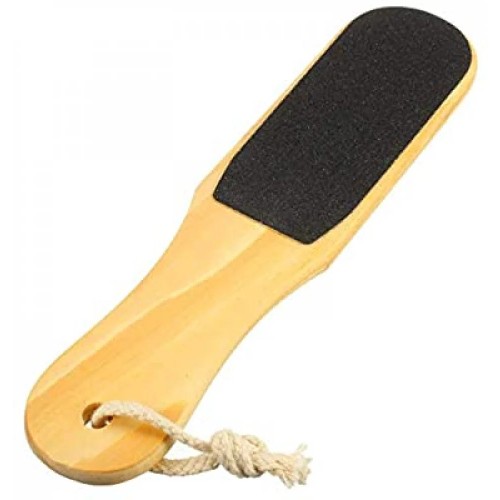 Double sided wood foot file for removing hard leather GNR-1327/3