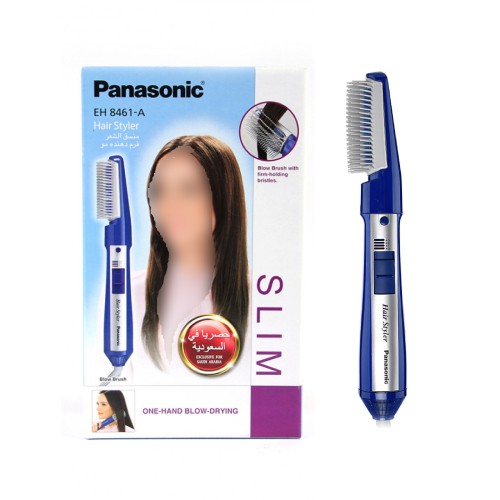 Panasonic Slim hair styler hair dryer, blue-gray color, EH-8461-A