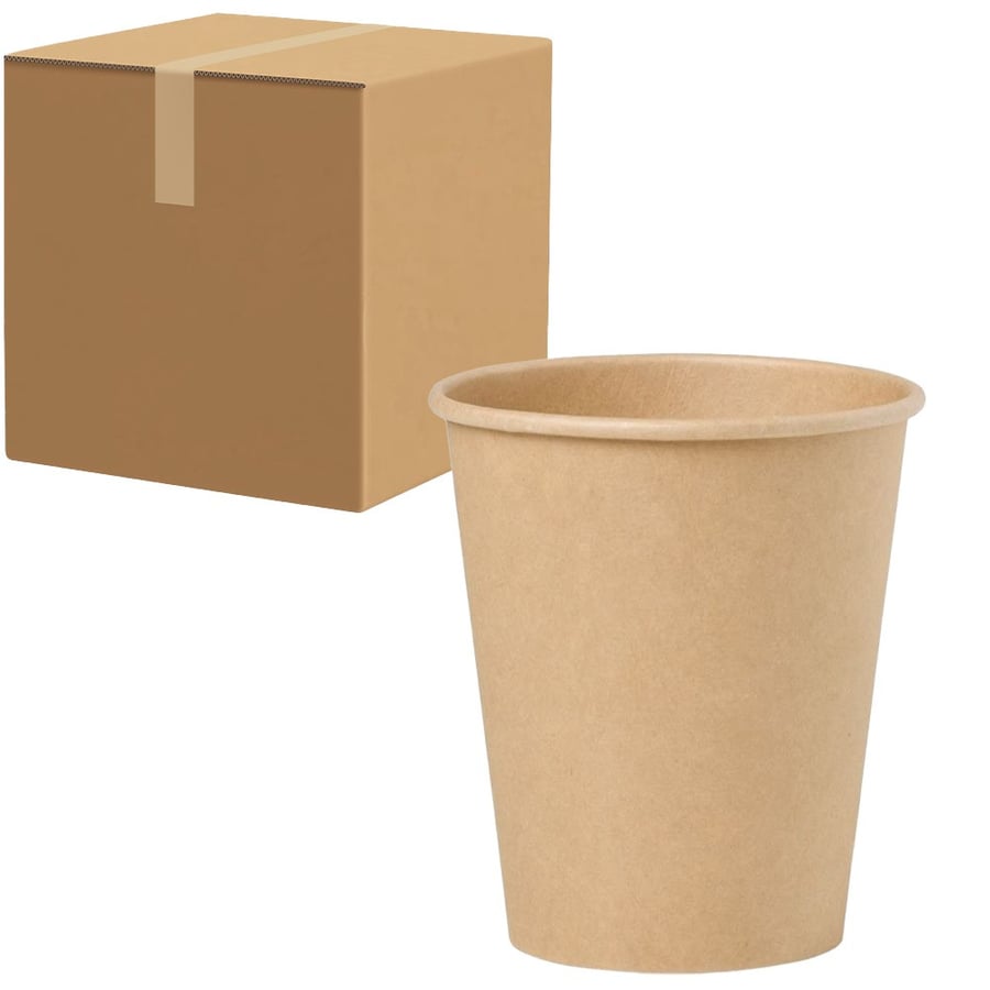 [Carton] Rex Thick Kraft Paper Cups 7 oz 50 cups