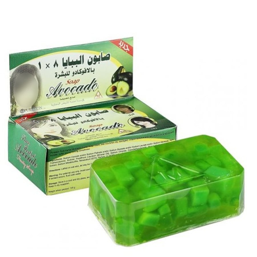 Papaya Avocado Soap Cubes 135 gm 8×1
