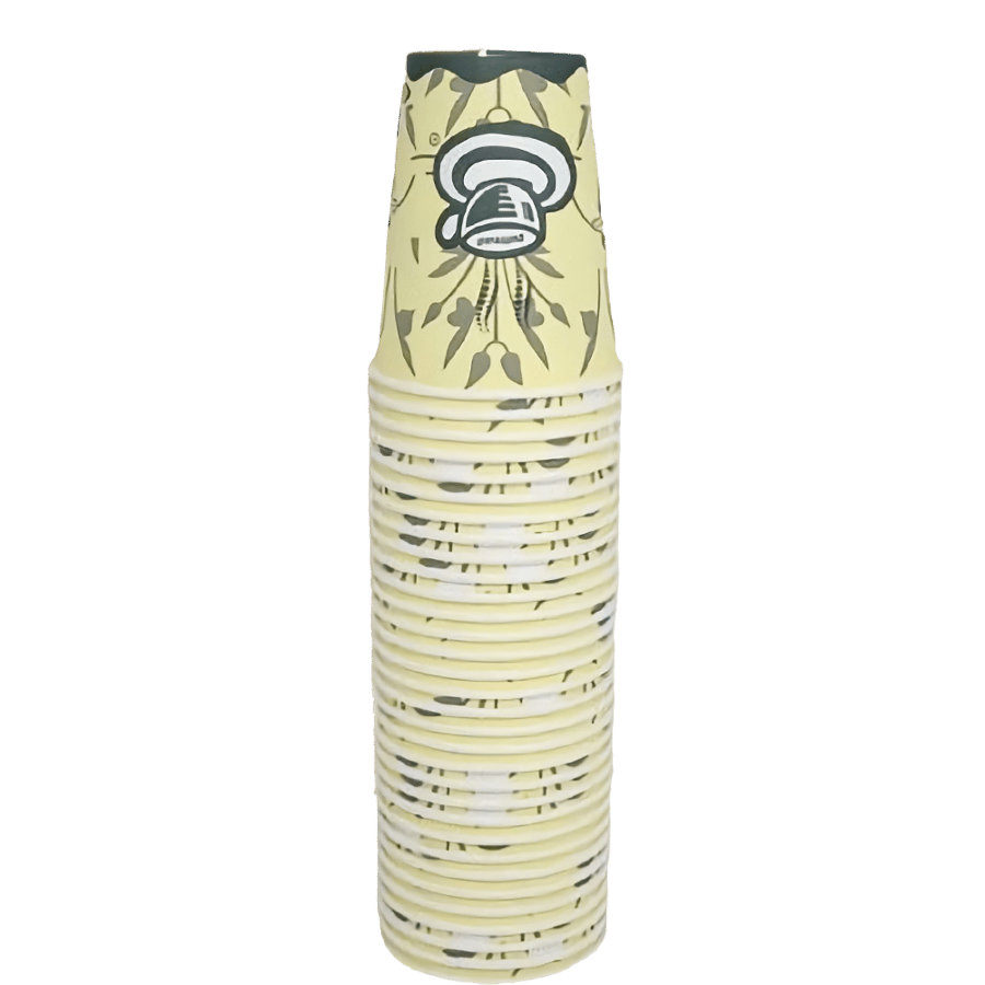 Paper cups for tea, Bed Al Khaleej, 50 cups, 9 oz