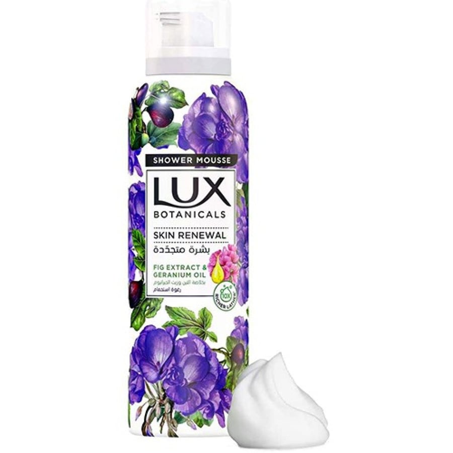 Lux Shower Foam with Fig Extract and Geranium Oil 200 ml