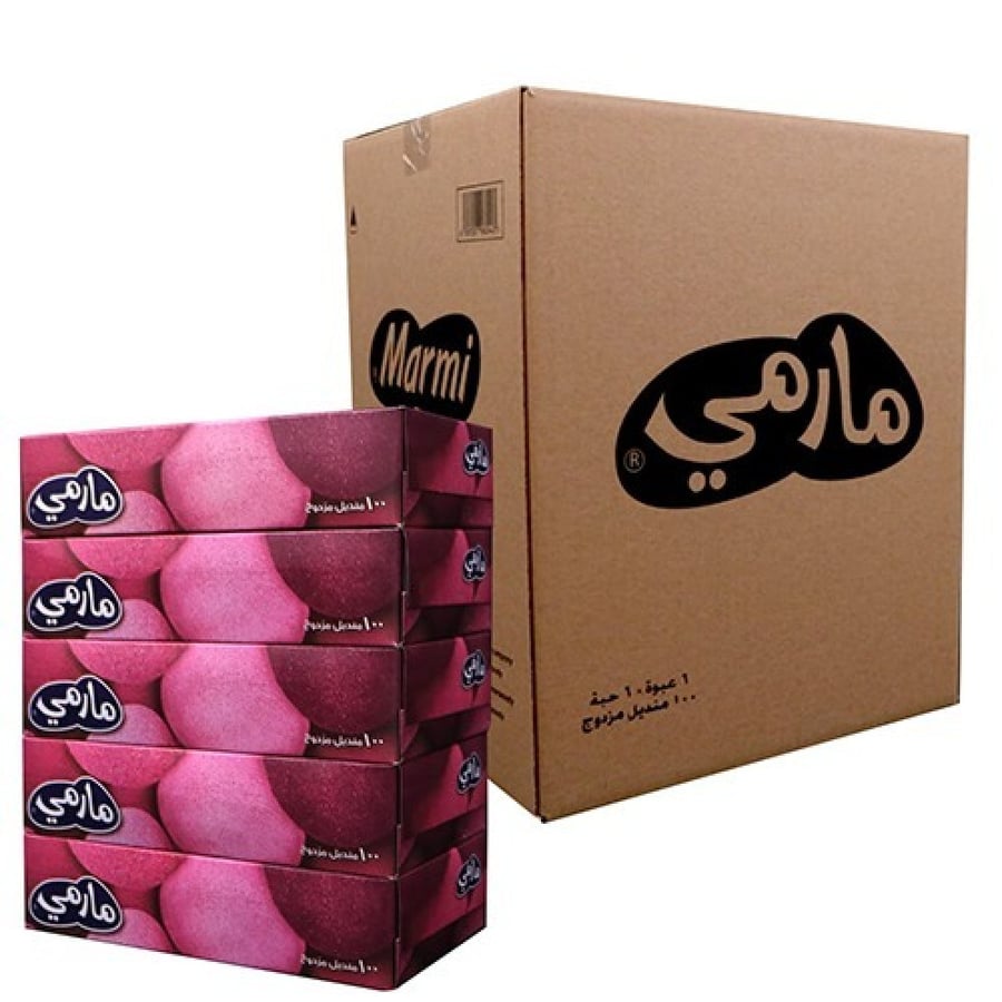 [كرتون] مناديل مارمي 100منديل عدد 36 علبة