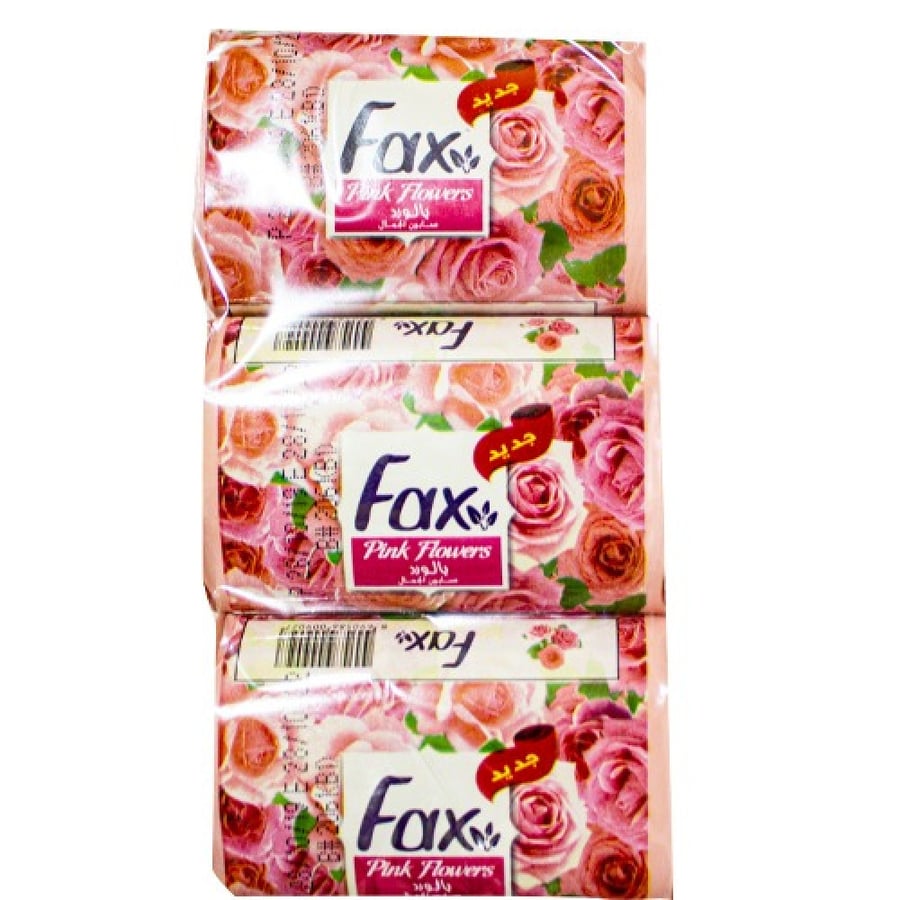 Fax soap cubes 60 g x 6 pieces with roses