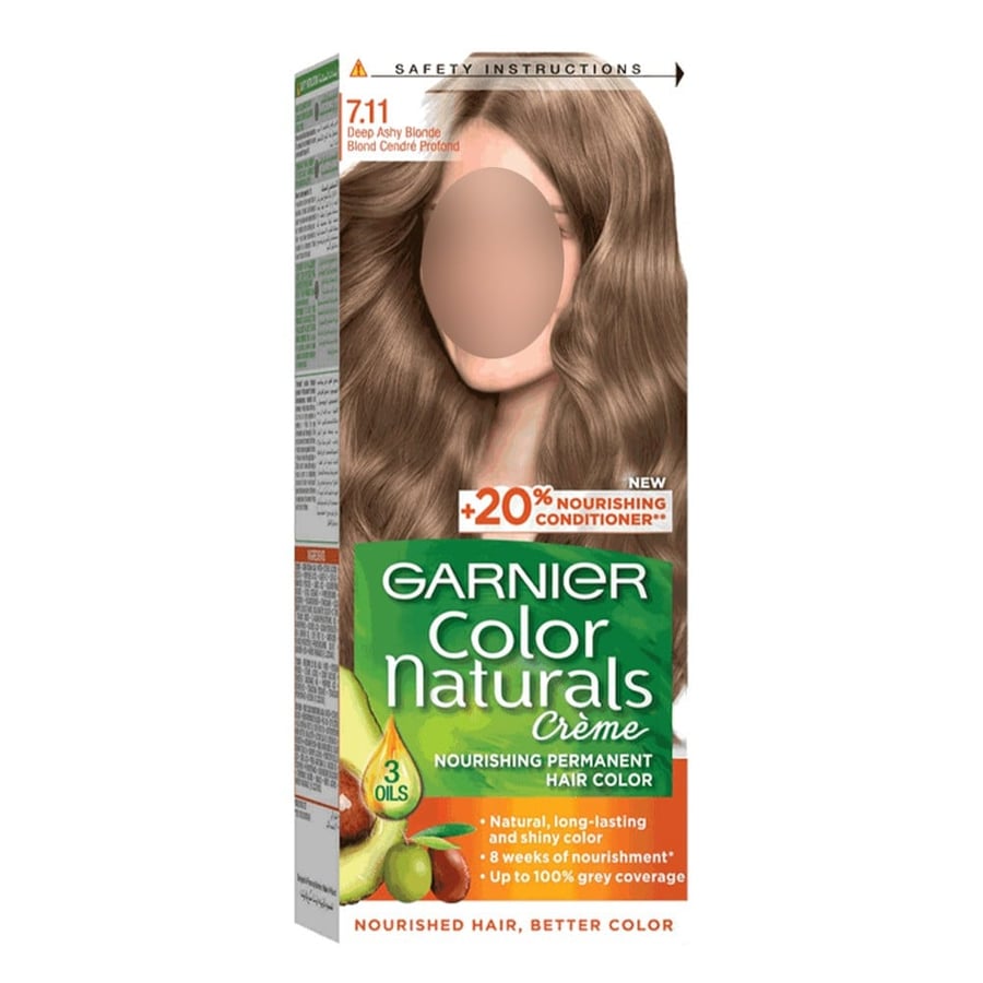 Garnier Permanent Nourishing Hair Dye No. 7.11