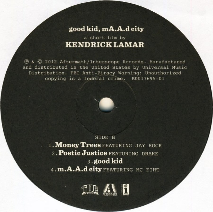 Kendrick Lamar - Good Kid, M.A.A.D City