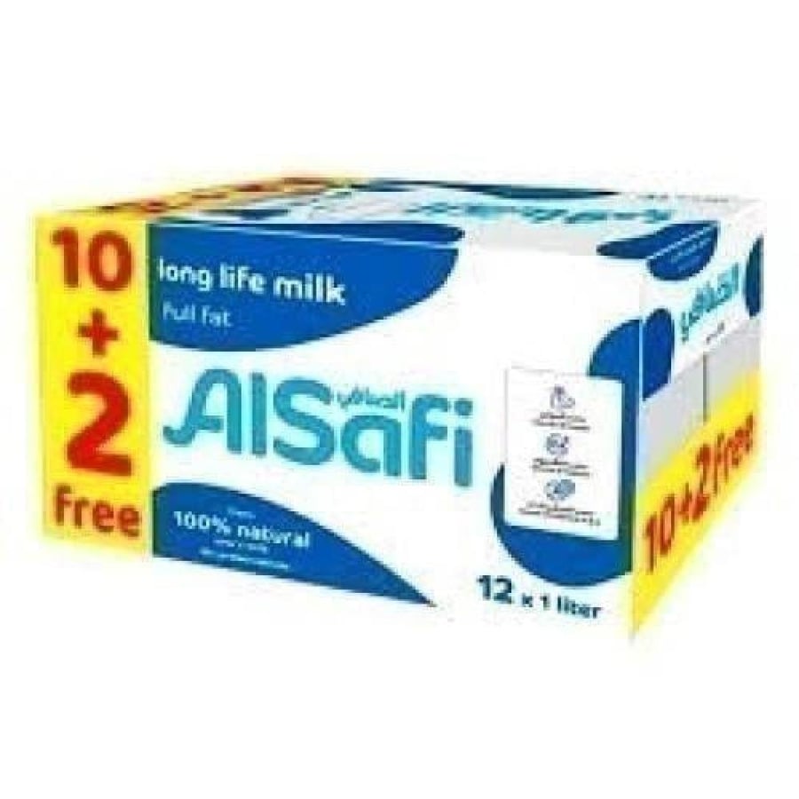 حليب الصافي طويل الاجل 12*1لتر- (كرتون)