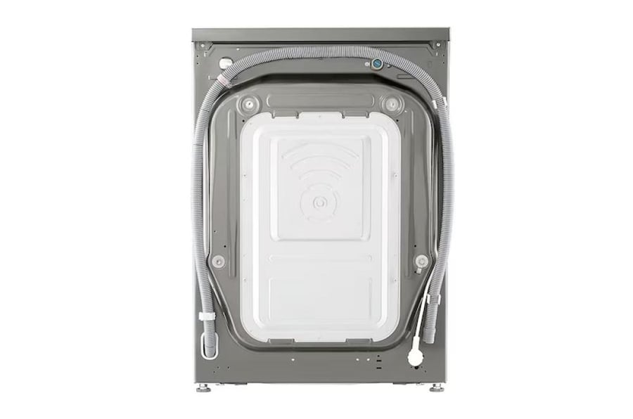 LG front load washing machine 9 kg drying 75% stainless color model WFB0914XM