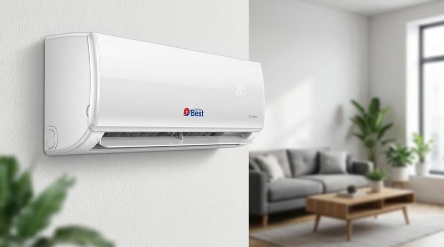 تكنو بيست مكيف سبليت 22300 وحدة - 2 طن - حار وبارد - إنفرتر - فريون R32 - موديل BSAC-2426HI