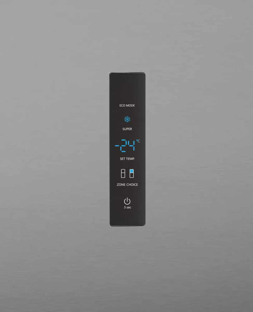 ثلاجة كرفت فريزر علوي 19.9 قدم 564 لتر فضي - CRK129SINV