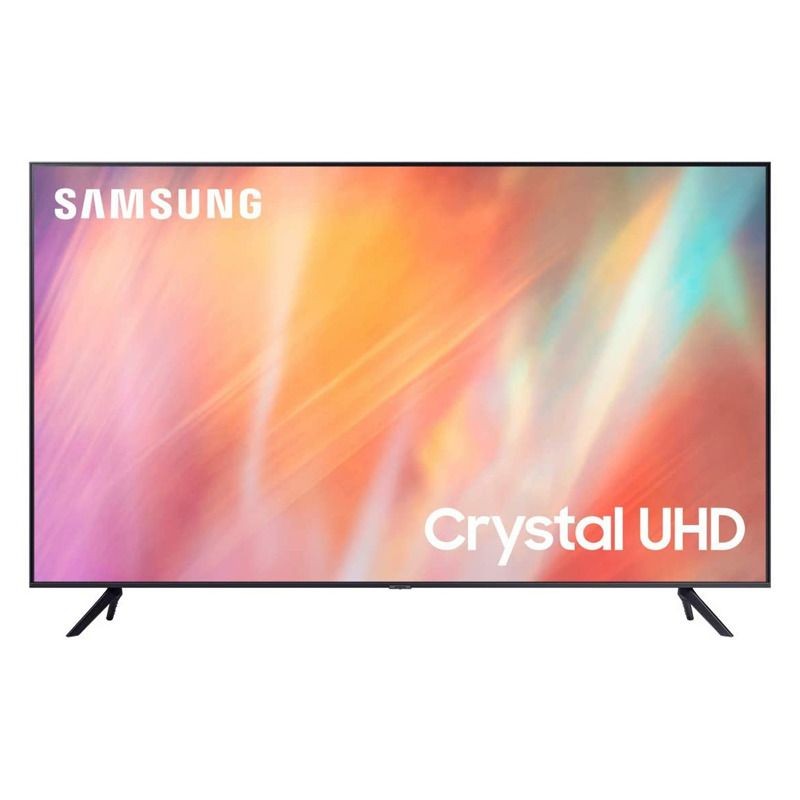Samsung 55-inch LED TV, Smart, 4K, Tizen operating system, model UA55AU7000UXUM