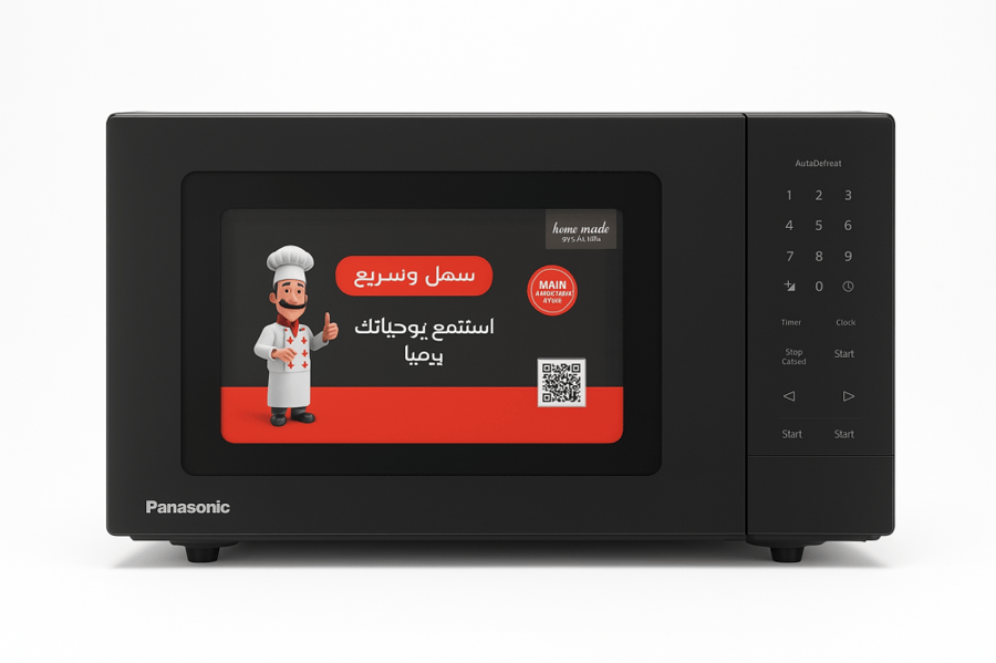 Panasonic microwave 25 liter NN-ST34HMSTK