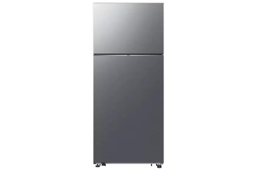 Samsung two-door refrigerator 18.6 feet 528 liters inverter Wi-Fi no frost silver color model RT53DG7A10S9