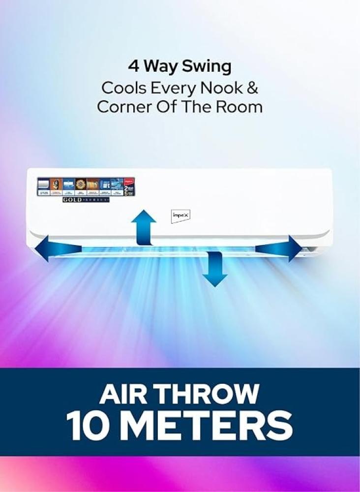 Empex split air conditioner 18000 units 1.5 ton hot and cold model IM18S3MHSA