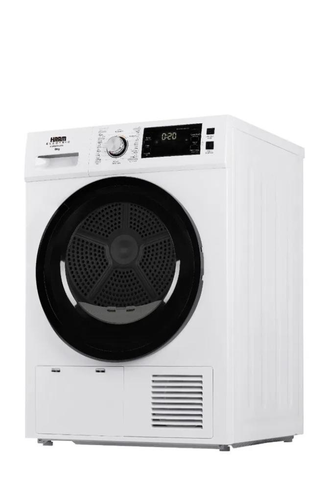 هام نشاف 8 كيلو 16 برنامج - تحميل أمامي - شاشة LED - أبيض - HDR80W-24N