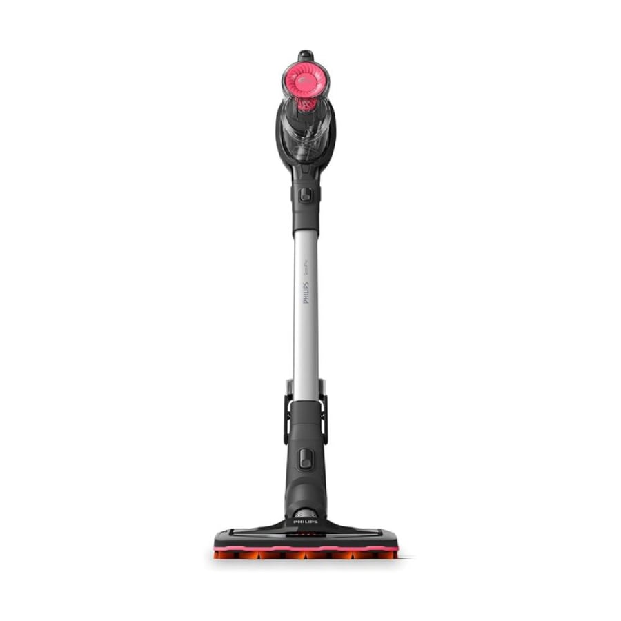 Philips cordless vacuum cleaner Speed Pro with 180-degree angle suction nozzle for picking up fine dirt with 4 accessories black model - FC6722/01
