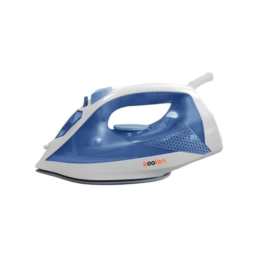 Kolin steam iron 1600-2000 watts, white and blue 803102011