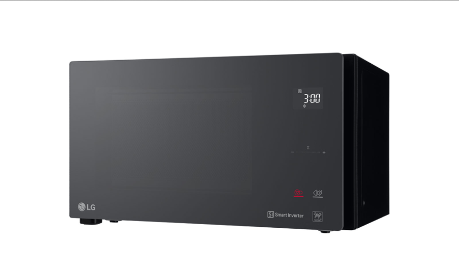 LG microwave 25 liters with grill - black glass - MH6595DIS